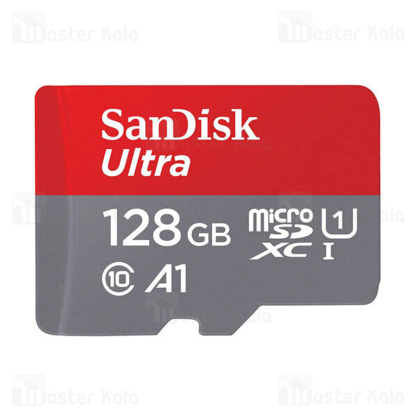 کارت حافظه میکرو اس دی 128 گیگابایت SanDisk U1 A1 653X 120MB